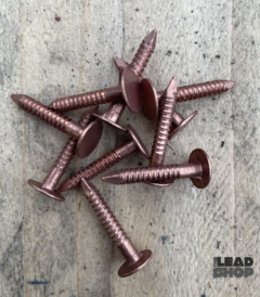 Copper Leadwork Nails 3.35 x 25mm ARS Copper Nails