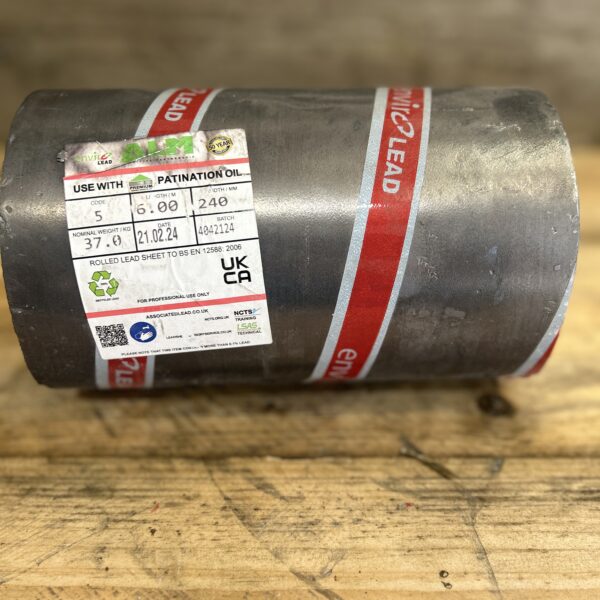 code 5 240mm 6m roofing lead