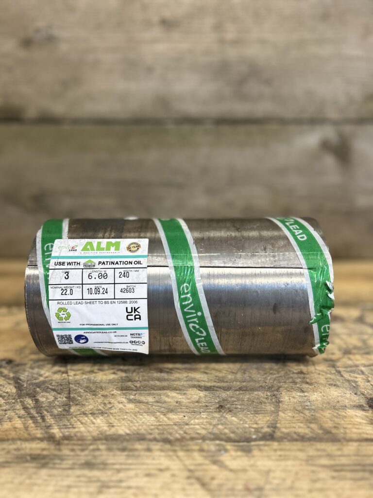 code 3 240mm x 6m roofing lead