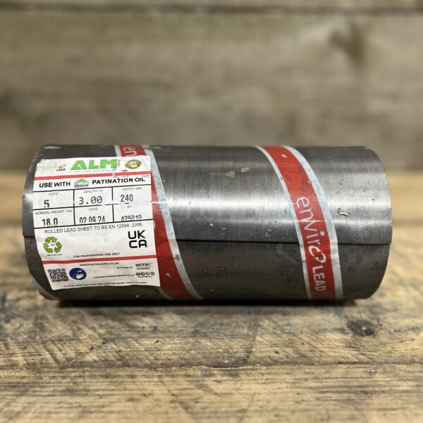 code 5 240mm 3m roofing lead