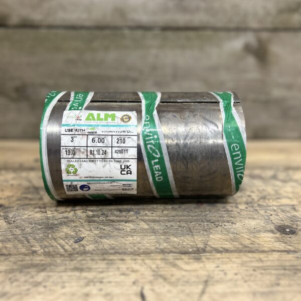 code 3 210mm 6m roofing lead