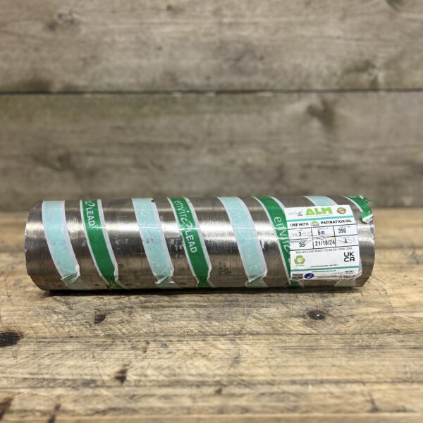 code 3 390mm x 6m roofing lead