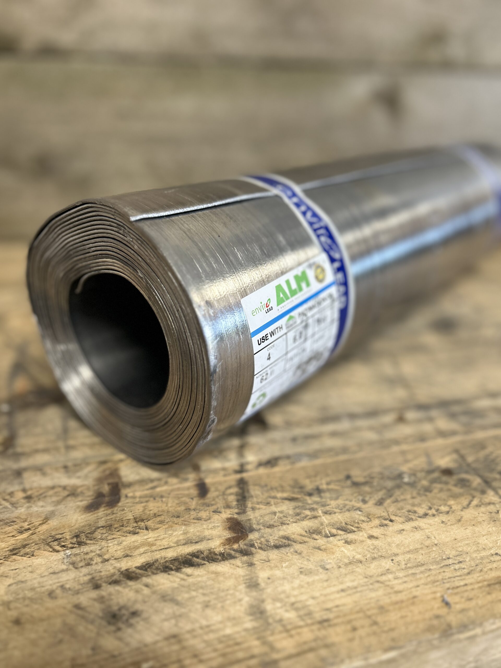 Code 4 lead 6m roll used for longer flashing runs and reduced joints