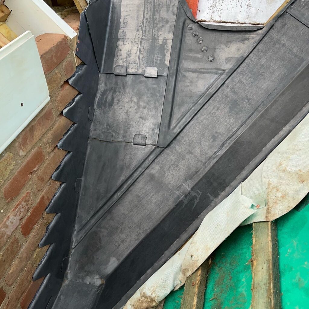 lead valley flashing