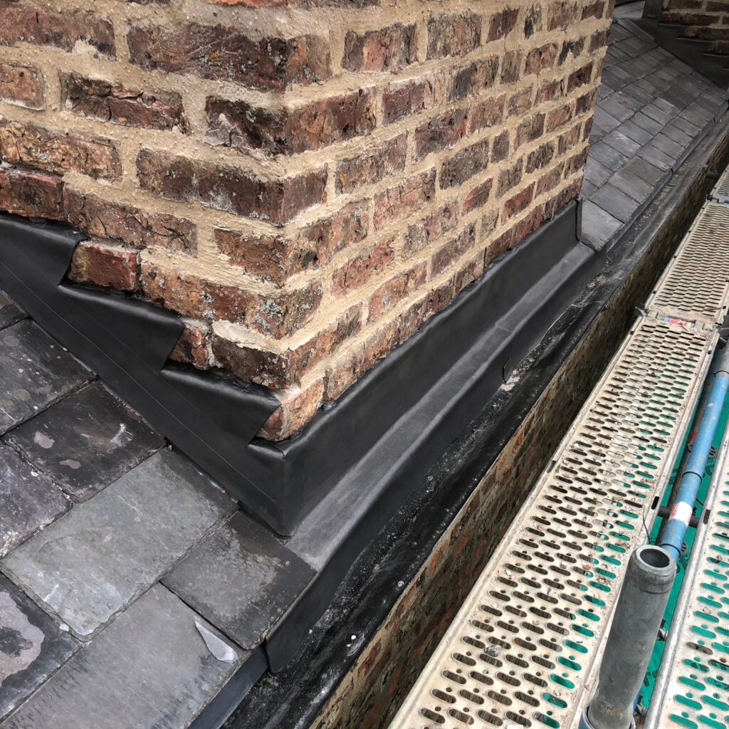 lead stepped flashing