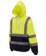 Hi-vis Pull-over Hoodie - Image 3