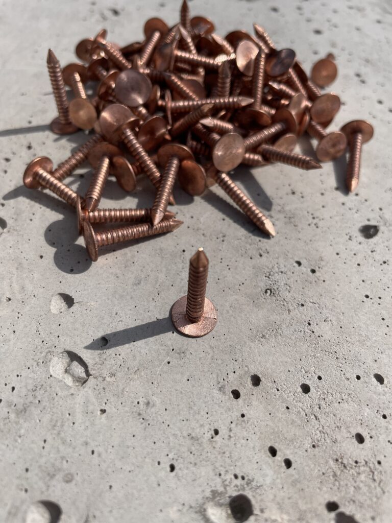 nails for lead flashings
