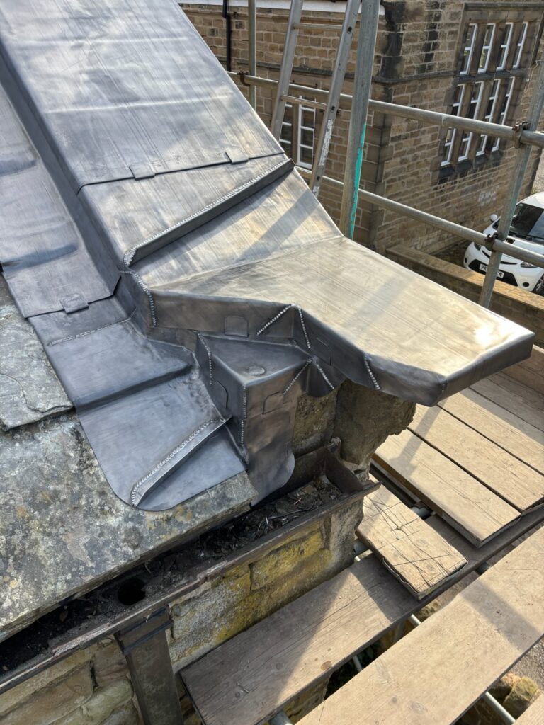 lead parapet cappings