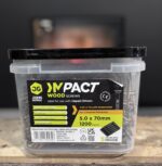 Impact Wood Screws 5.0 x 70mm