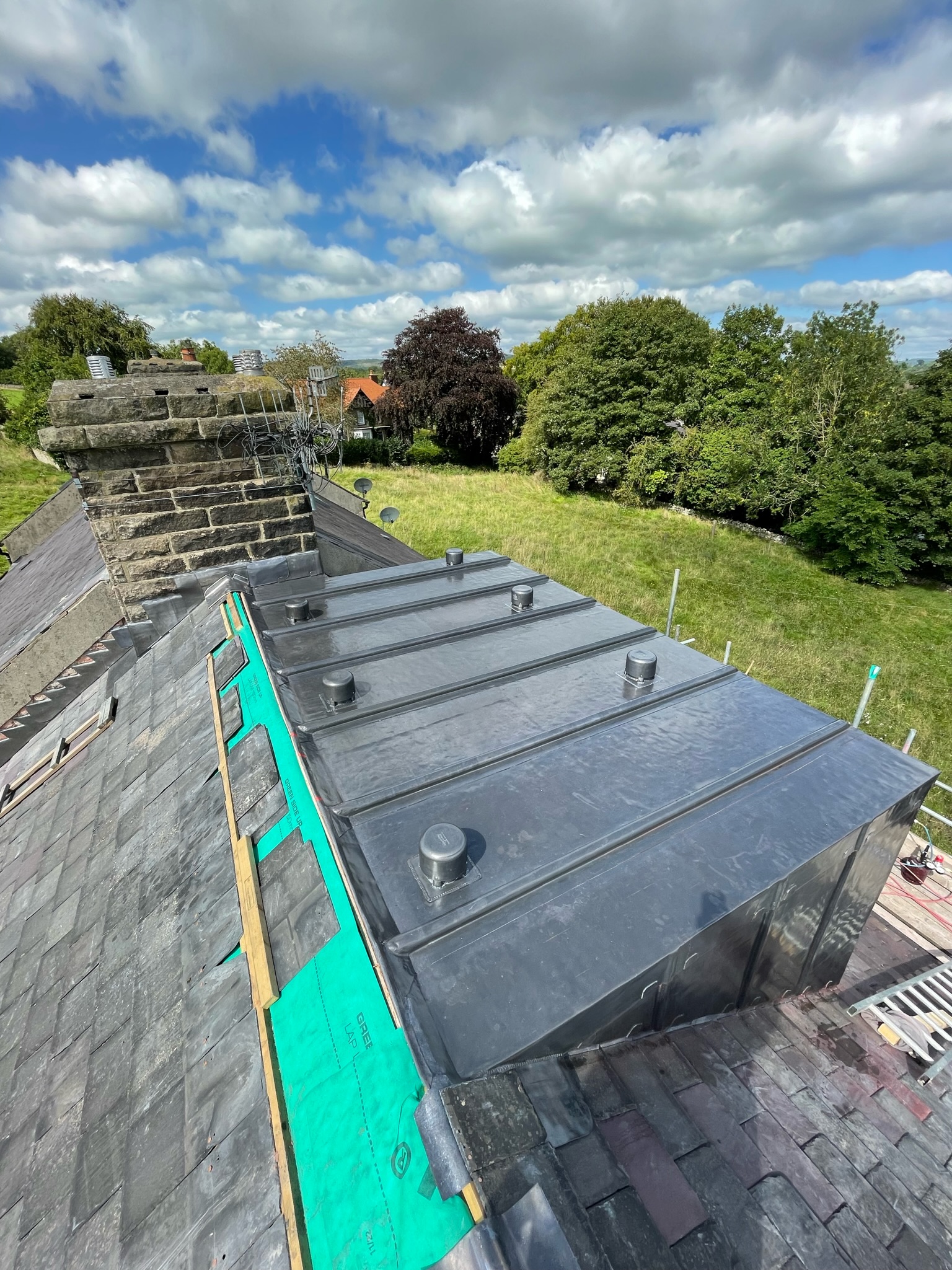 vented and warm substrates for lead roofs - vented roof ventilation detailing reference